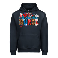 Navy all american nurse Urban Hoodie - texasbilliewilder