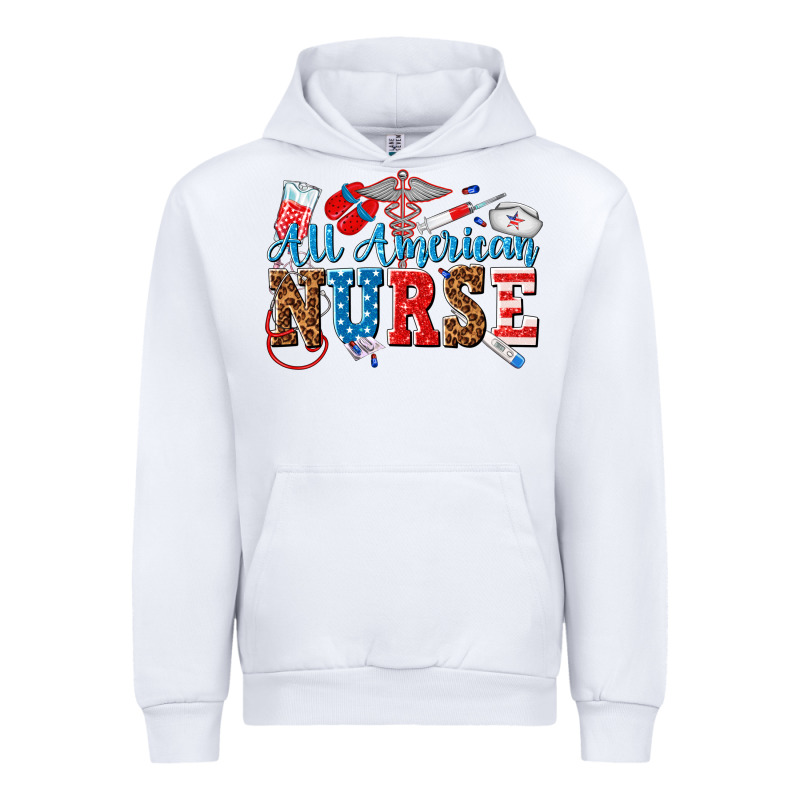 All American Nurse Urban Hoodie by texasbilliewilder | Teevron