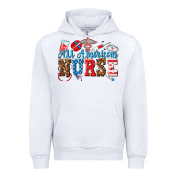 White all american nurse Urban Hoodie - texasbilliewilder