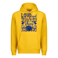 Lemon loud and proud cheer mom Premium Hoodie - texasbilliewilder
