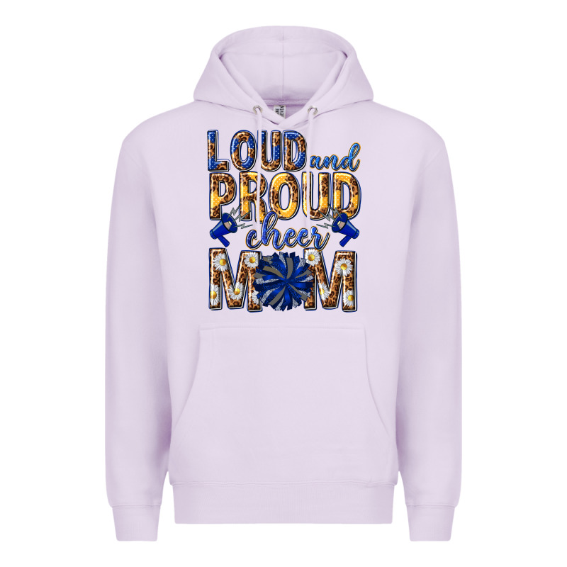 Loud And Proud Cheer Mom Premium Hoodie by texasbilliewilder | Teevron
