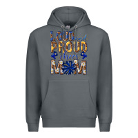 Rock loud and proud cheer mom Premium Hoodie - texasbilliewilder