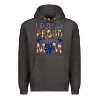 Smoke loud and proud cheer mom Premium Hoodie - texasbilliewilder
