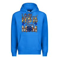True Royal loud and proud cheer mom Premium Hoodie - texasbilliewilder