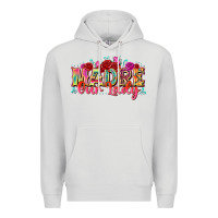 Dove Grey madre our lady Premium Hoodie - texasbilliewilder