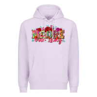 Lilac madre our lady Premium Hoodie - texasbilliewilder