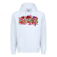 White madre our lady Premium Hoodie - texasbilliewilder