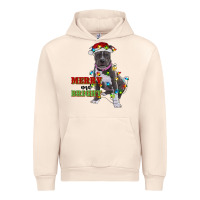 Sandshell merry and bright pitbull Urban Hoodie - RanaPortraitStore
