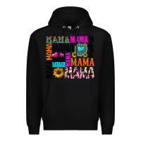 Black mama gemstone sunflower Premium Hoodie - texasbilliewilder