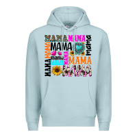 Blue Mist mama gemstone sunflower Premium Hoodie - texasbilliewilder