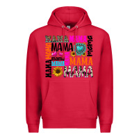Cardinal mama gemstone sunflower Premium Hoodie - texasbilliewilder