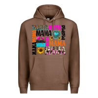 Chestnut mama gemstone sunflower Premium Hoodie - texasbilliewilder