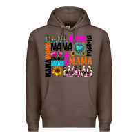 Coffee mama gemstone sunflower Premium Hoodie - texasbilliewilder