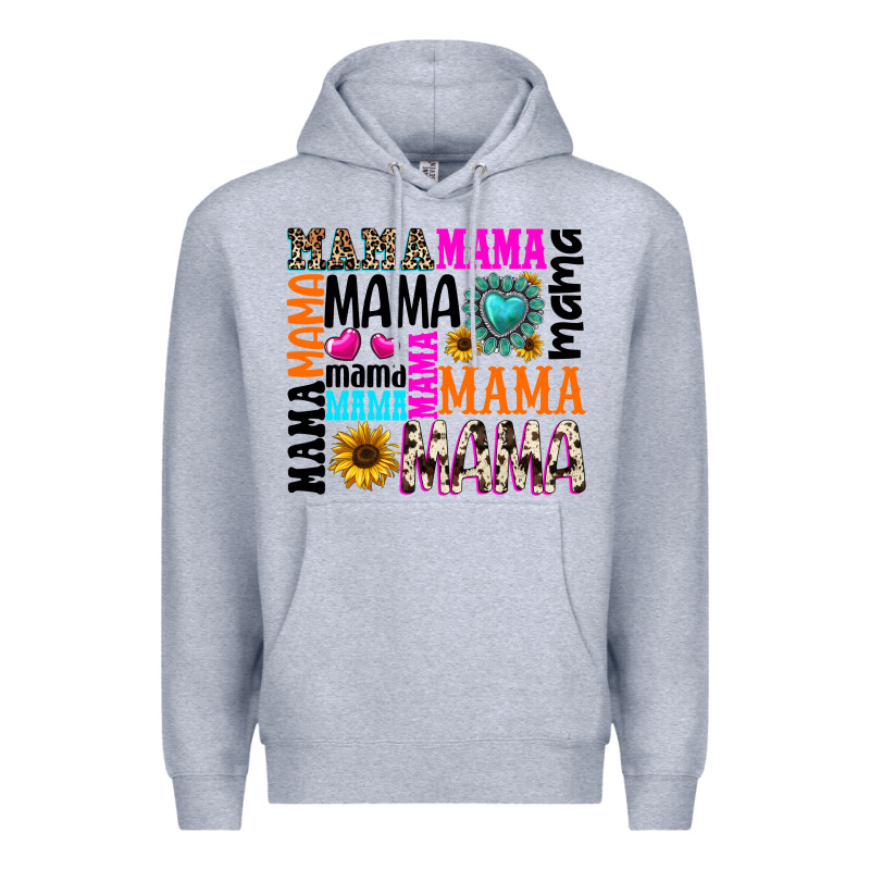 Mama Gemstone Sunflower Premium Hoodie by texasbilliewilder | Teevron