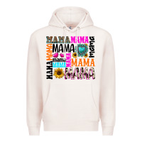 Pale Pink mama gemstone sunflower Premium Hoodie - texasbilliewilder