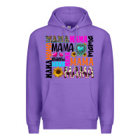 Purple mama gemstone sunflower Premium Hoodie - texasbilliewilder