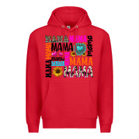 Red mama gemstone sunflower Premium Hoodie - texasbilliewilder