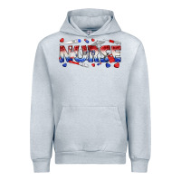 Heather Grey american nurse Urban Hoodie - texasbilliewilder