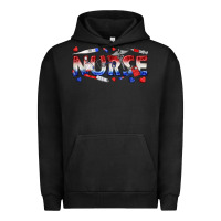 Pigment Black american nurse Urban Hoodie - texasbilliewilder