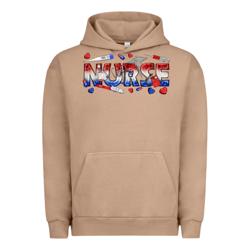 American Nurse Urban Hoodie by texasbilliewilder | Teevron