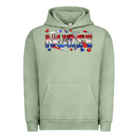 Pigment Oil Green american nurse Urban Hoodie - texasbilliewilder