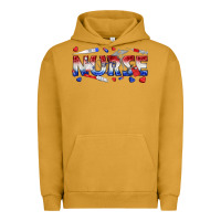 Pigment Peanut Butter american nurse Urban Hoodie - texasbilliewilder