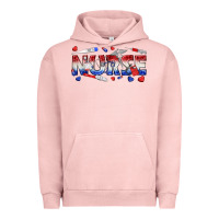 Pigment Salmon american nurse Urban Hoodie - texasbilliewilder