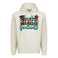 Oatmeal Heather 2023 graduate Premium Hoodie - Zillion Design Studio