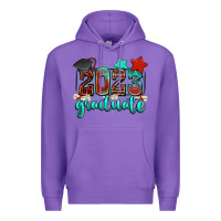 Purple 2023 graduate Premium Hoodie - Zillion Design Studio