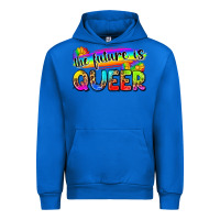 Cobalt the future is queer Urban Hoodie - Zillion Design Studio