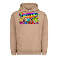 Pigment Burro the future is queer Urban Hoodie - Zillion Design Studio