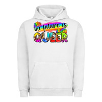 Pigment Lunar Rock the future is queer Urban Hoodie - Zillion Design Studio
