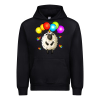 Black rainbow sheep Urban Hoodie - Zillion Design Studio