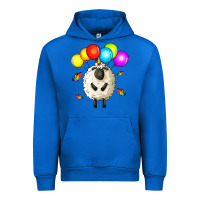 Cobalt rainbow sheep Urban Hoodie - Zillion Design Studio
