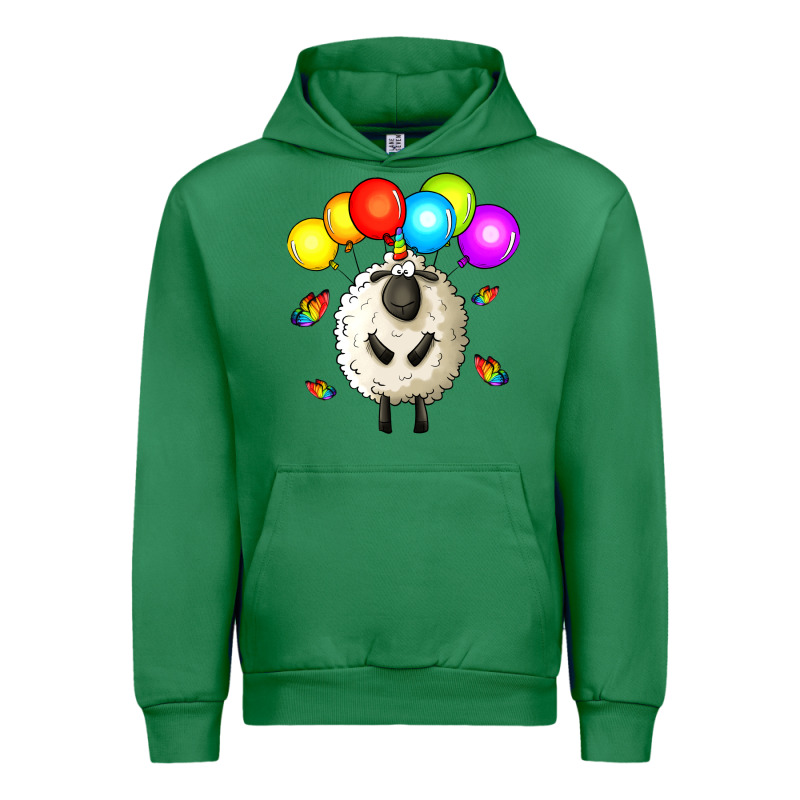 Rainbow Sheep Urban Hoodie by Zillion Design Studio | Teevron