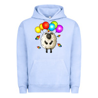Pigment Grape Ice rainbow sheep Urban Hoodie - Zillion Design Studio