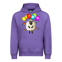 Tulip rainbow sheep Urban Hoodie - Zillion Design Studio