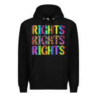 Black rights rights rights (pride) Premium Hoodie - Zillion Design Studio