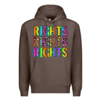Coffee rights rights rights (pride) Premium Hoodie - Zillion Design Studio