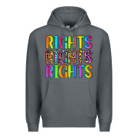 Rock rights rights rights (pride) Premium Hoodie - Zillion Design Studio