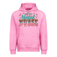 Fuchsia Pink blessed nurse Urban Hoodie - texasbilliewilder