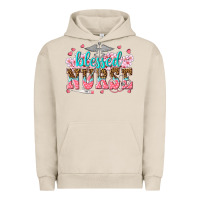 Pigment French Oak blessed nurse Urban Hoodie - texasbilliewilder