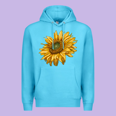 Sunflower Premium Hoodie Designed By Ranaportraitstore