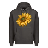 Smoke sunflower Premium Hoodie - RanaPortraitStore