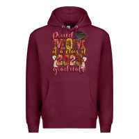 Burgundy proud mom of a class of 2023 graduate Premium Hoodie - Zillion Design Studio