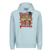 Blue Mist proud mom of a class of 2023 graduate Premium Hoodie - Zillion Design Studio