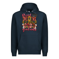 Navy proud mom of a class of 2023 graduate Premium Hoodie - Zillion Design Studio