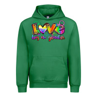 Emerald love has no gender Urban Hoodie - Zillion Design Studio