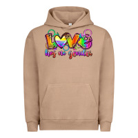 Pigment Burro love has no gender Urban Hoodie - Zillion Design Studio