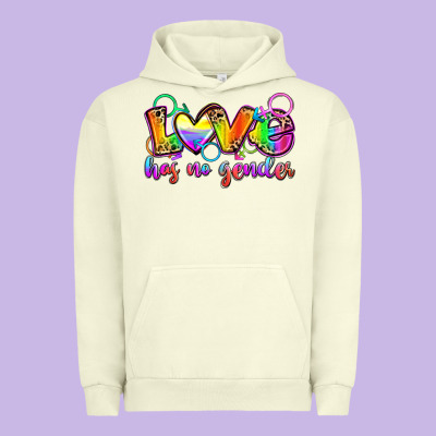 Love Has No Gender Urban Hoodie Designed By Zillion Design Studio